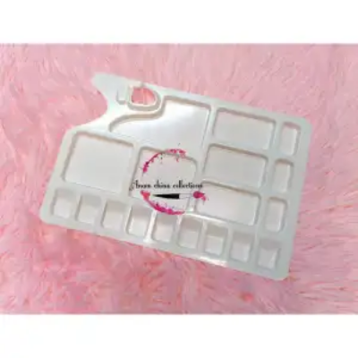 Picture of পেইন্টিং প্লাস্টিকের রঙ মিক্সিং প্লেট সেট