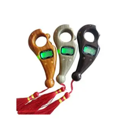 Picture of Digital Counting Tasbih (different colors) with LED lights and clock 1 pice - Easy to Use And Maintain - Reliable and Durable