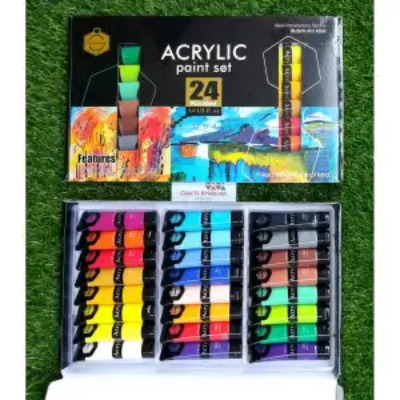Picture of Keepsmiling অ্যাক্রাইলিক পেইন্ট সেট 24 পিস 30ml.