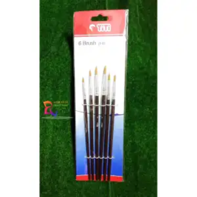 Picture of Titi আর্টিস্ট 6 ফ্লাট ব্রাশ (1-6)