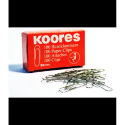 Picture of চায়না কাগজের ক্লিপ 50 পিস 78mm/3inch dl অফিস