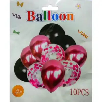 Picture of আপনার পার্টি এবং বিবাহের সজ্জা চীন জন্য 10 পিস বেলুন সেট