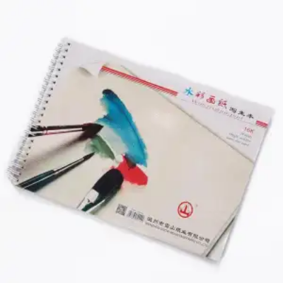 Picture of 16k জল রং পেইন্টিং প্যাড, 190g/㎡, 24 শীট a5 26*19.5cm