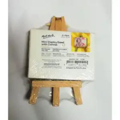 Picture of ক্যানভাস 6x8cm সহ mont marte সিগনেচার মিনি ডিসপ্লে ইজেল (2.4 x 3.1in)