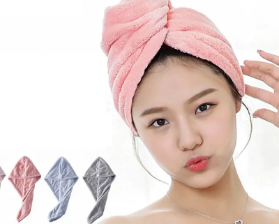 Buy Fashion Women Absorbent Microfiber Towel Turban Hair at Best Price In Bangladesh