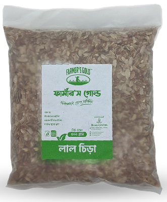 Buy Farmer's Gold Red Flattened Rice 500g   Online at Best Price In Bangladesh