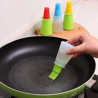 Buy 1 Pcs - Silicone Barbecue Brush Bottle BBQ Honey Oil Basting Cooking Kitchen Tool at Best Price In Bangladesh