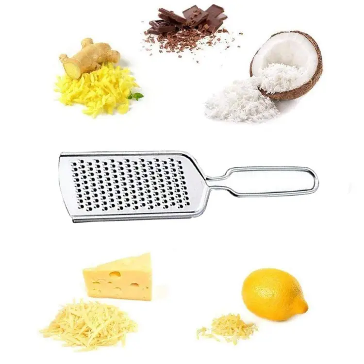 Buy Multifunctional Stainless Steel Rectangular Cheese Grater Chocolate Lemon Fruit Peeler Durable Kitchen Gadget at Best Price In Bangladesh