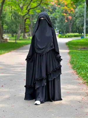 Buy Borka irani kaftan Abaya - Mohua Six With Hijab at Best Prices in Bangladesh