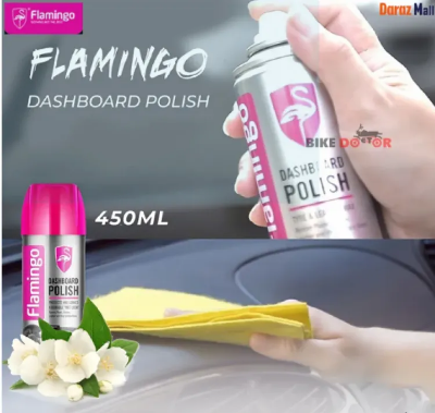 Buy  Flamingo Dashboard Polish - 450 ml - Keep Your Car's Interior Looking Pristine and Shiny with this High-Quality Automotive Care Product at Best Prices in Bangladesh