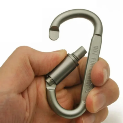Buy Super Strong Aluminum Alloy D Ring Hook Clip - Heavy-duty and Versatile Clip for Outdoor Activities and Travel - Securely Attach Gear and Accessories  at Best Prices in Bangladesh