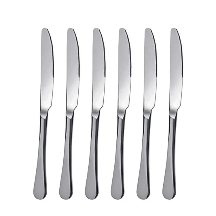 Buy 6 pcs nova Dinner cutlery set silver regulars uses at Best Price In Bangladesh