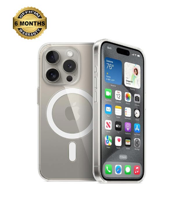 Buy Anker iPhone 15 Pro Clear Magnetic Phone Case Transparent Online at Best Price