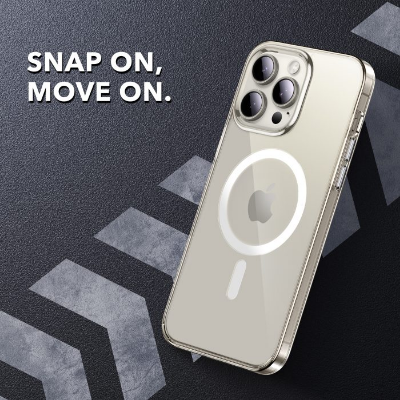 Buy Anker iPhone 15 Pro Clear Magnetic Phone Case Transparent Online at Best Price