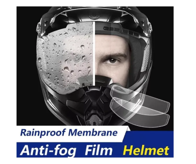 Buy  Motocare হেলমেট অ্যান্টি-ফগ ফিল্ম, সর্বজনীন হেলমেট ভাইজারের জন্য মোটরসাইকেলের হেলমেট রেইন-প্রুফ at Best Prices in Bangladesh