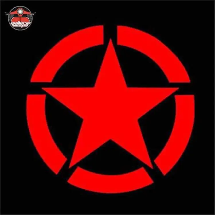 Buy  OEM 13 CM Star Sticker Black,blue,red,yellow- at Best Prices in Bangladesh