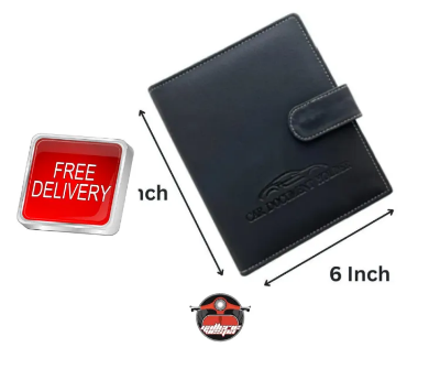 Buy  PVC leather Car Document Holder Bag - Car Paper Bag Organizer   at Best Prices in Bangladesh