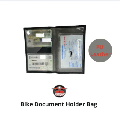 Buy  GV Bike & Car Document Holder Bag - Premium PU Leather Pouch Wallet for Essential Papers   at Best Prices in Bangladesh