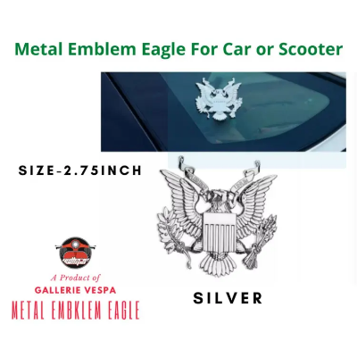 Buy ভেসপা স্কুটার কার মেটাল প্রিমিয়াম ঈগল প্রতীক - car accessories  at Best Prices in Bangladesh