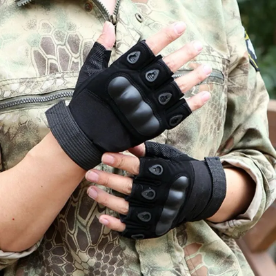 Buy High quality half finger Hand Gloves for biker at Best Prices in Bangladesh