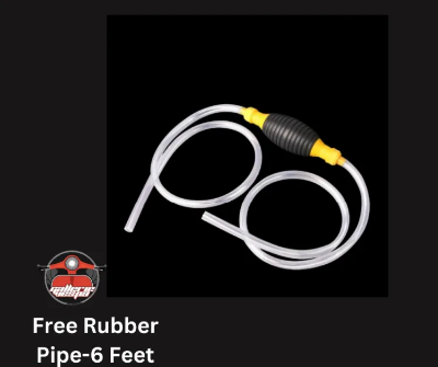 Buy Portable Oil & Fuel Transfer Pump with 6feet Rubber pipe  at Best Prices in Bangladesh
