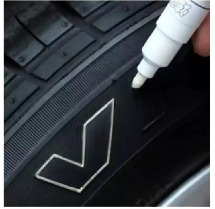 Buy  Waterproof Tire Marking Pen for Motorcycle and Car-1 Piece - Features: Non-Toxic, Permanent, Odorless, Water Resistant, Non-Fade, Smoothly  at Best Prices in Bangladesh