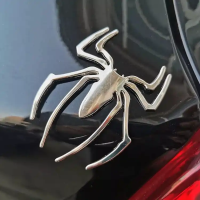 Buy 3D Metal Emblem Badge Sticker Spider Decals Frame body Decoration Universal for All Car Motorbike Vespa Scooty at Best Prices in Bangladesh