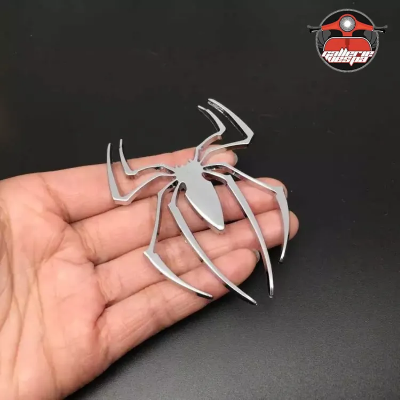Buy 3D Metal Emblem Badge Sticker Spider Decals Frame body Decoration Universal for All Car Motorbike Vespa Scooty at Best Prices in Bangladesh
