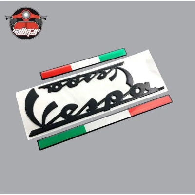 Buy Vespa 3D Vespa Logo Sticker for VXL/SXL/LX/VBB/Super/Px 1Set - Car Accessories  online at Best Prices in Bangladesh