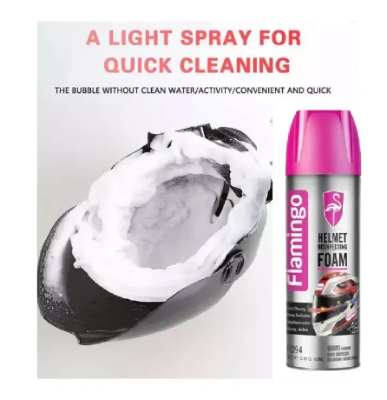 Buy Upscaled Quality - Flemingo Helmet disinfectant foam cleaner 450ml, motorcycle helmet foam and all gear cleaner - Vintage Choice online at Best Prices in Bangladesh