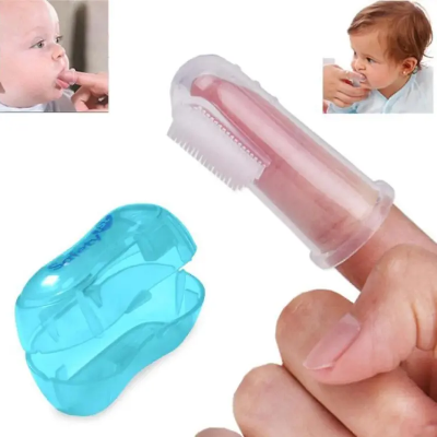 Buy Baby Finger Toothbrush Silicon Toothbrush+Box Children Teeth Clear Soft Silicone Infant Tooth Brush Rubber Cleaning Baby Care at Best Price In Bangladesh