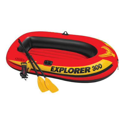 Buy Intex Explorer Pro Inflatable Boat 300 Modal Online at Best Price