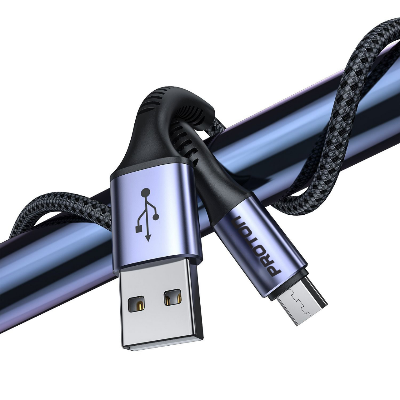 Buy Premium Nylon Braided Fast Charging Type-B Cable (1 Meter) at Best Price In Bangladesh