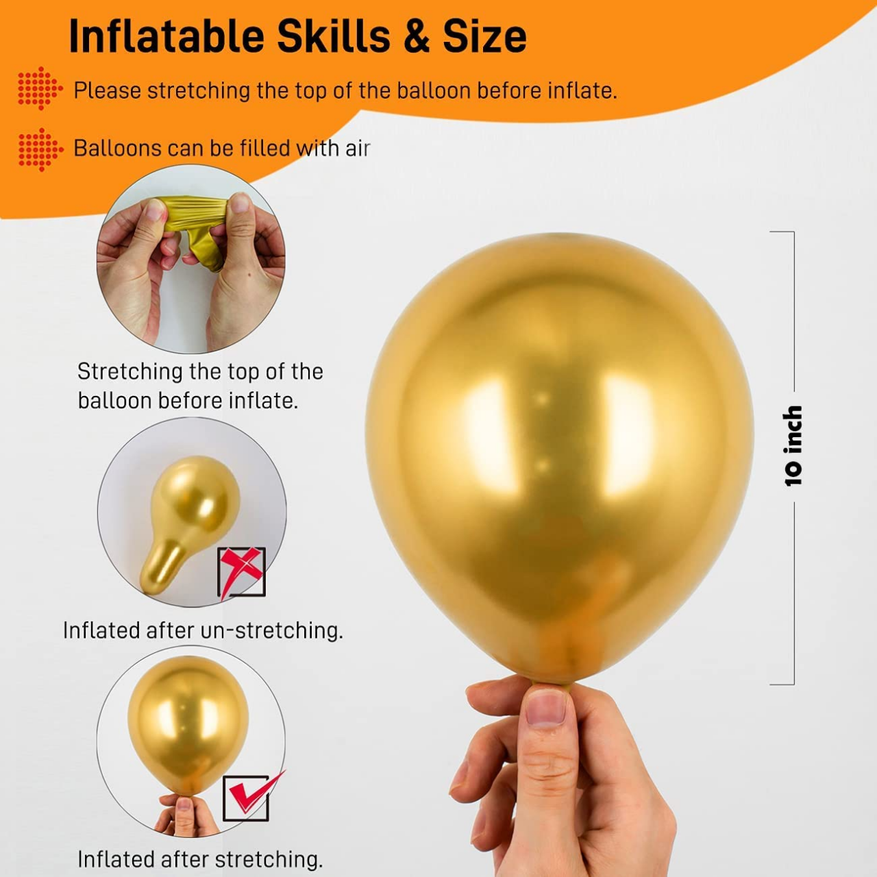 Picture of Birthday Decoration Combo Pack- Black Paper Birthday Banners, Golden Foil Curtains, Golden & Black Metallic Balloons, Golden Confetti Balloons and Balloon Garland Arch With Glue Dot Tape Decorations Full Package- (Pack of 70 Pcs)