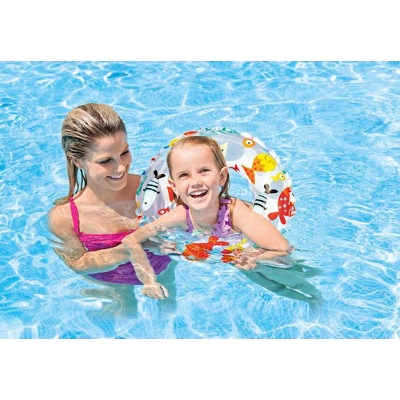 Picture of Intex Lively Print Swim Ring 24"