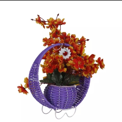 Picture of Steel Artificial Flower With Vase