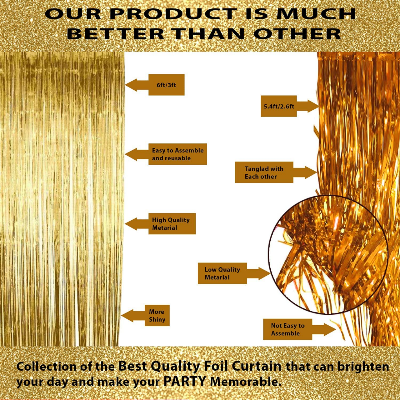 Birthday Decoration Combo Golden Theme 