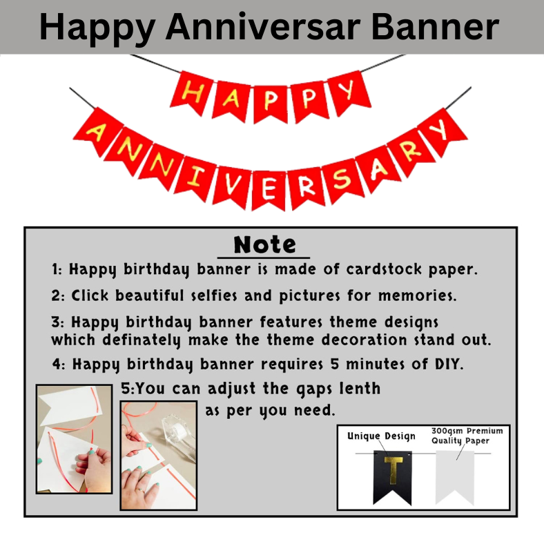 Anniversary Decoration Combo 