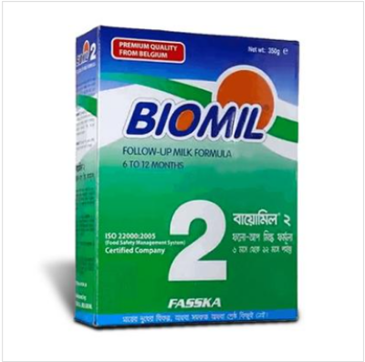 Buy Biomil Packet Milk Formula 2 From 6 To 12 Months 350g  Online at Best Price In Bangladesh