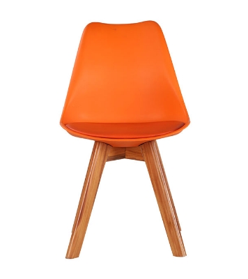 Regal SMART CAFE CHAIR- TULIP Tulip Chair-301 (Orange)