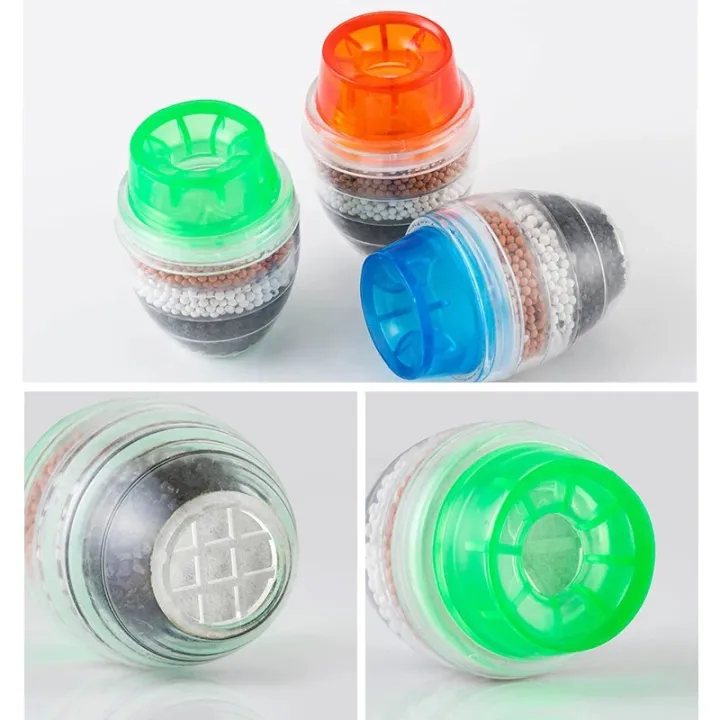 Buy 1-pcs-5-layers-purifier-tap-filter-water-saving-kitchen-faucet-bubbler-activated-carbon-filtration-shower-head-nozzle-cleaning-filters Online at Best Price In Bangladesh
