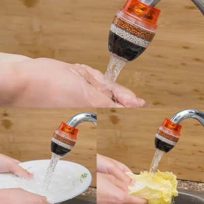 Buy 1-pcs-5-layers-purifier-tap-filter-water-saving-kitchen-faucet-bubbler-activated-carbon-filtration-shower-head-nozzle-cleaning-filters Online at Best Price In Bangladesh