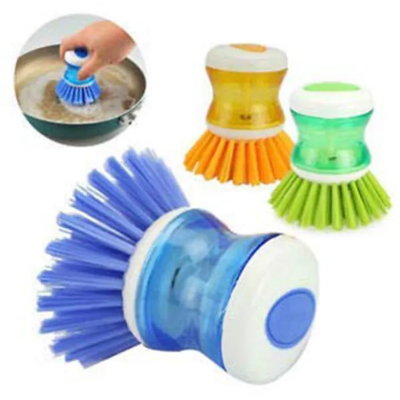 Buy Plastic Cleaning Brush with Liquid Soap Dispenser, Kitchen, Laundry and Other Household Cleaner  Online at Best Price In Bangladesh