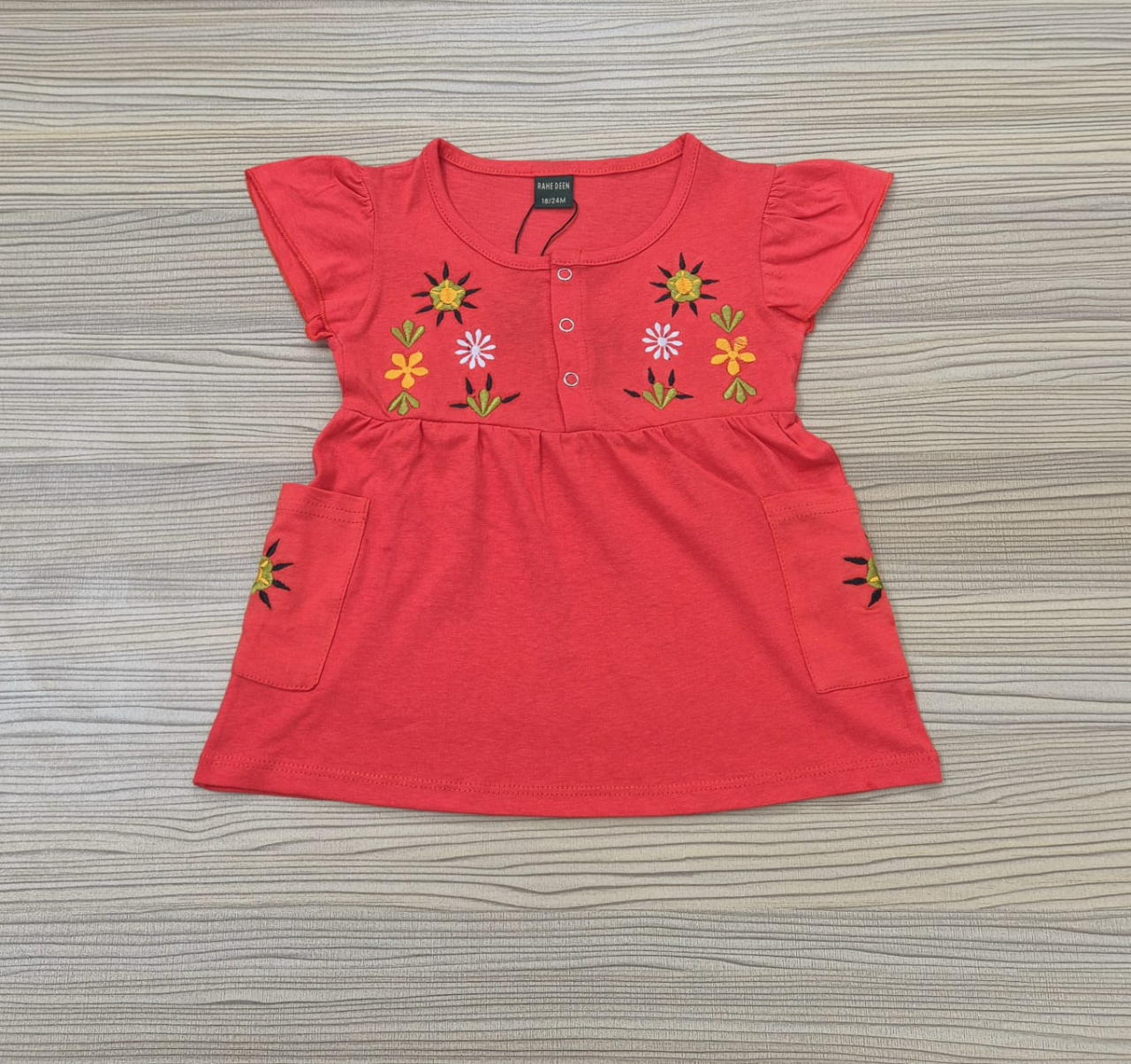 Buy Embroidered Soft Cotton Tops for Girls at Best Price In Bangladesh
