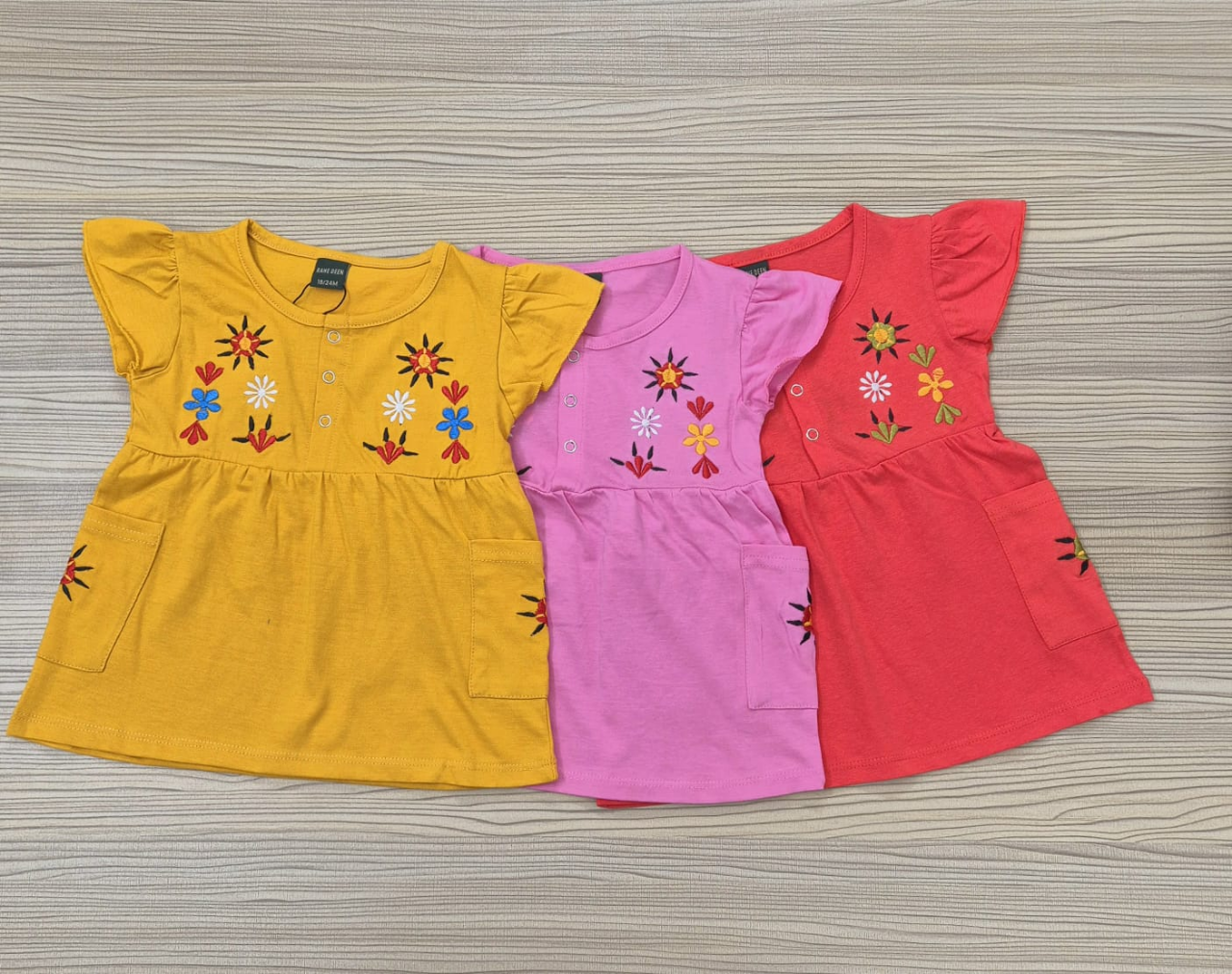 Buy Embroidered Soft Cotton Tops for Girls at Best Price In Bangladesh