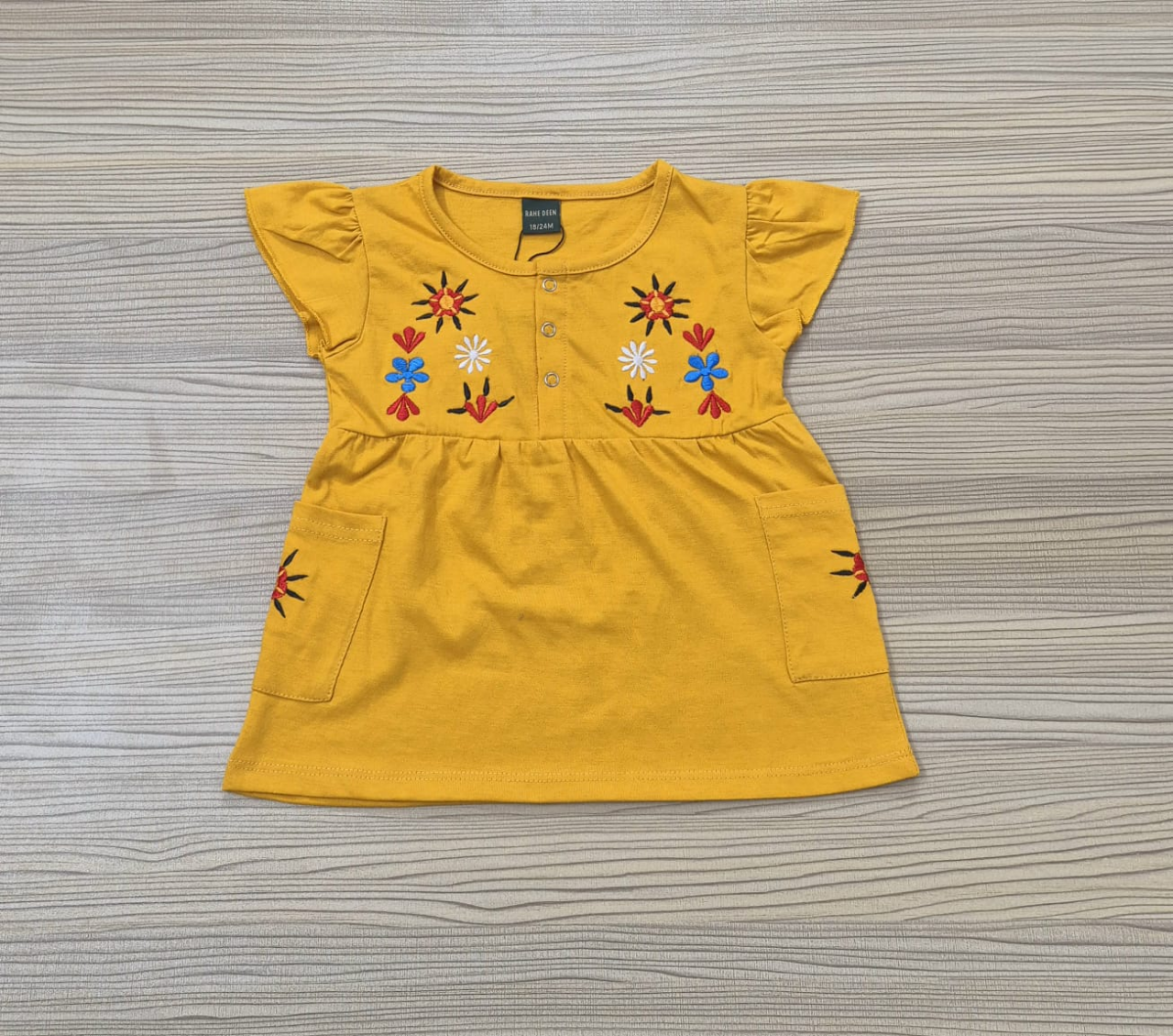 Buy Embroidered Soft Cotton Tops for Girls at Best Price In Bangladesh