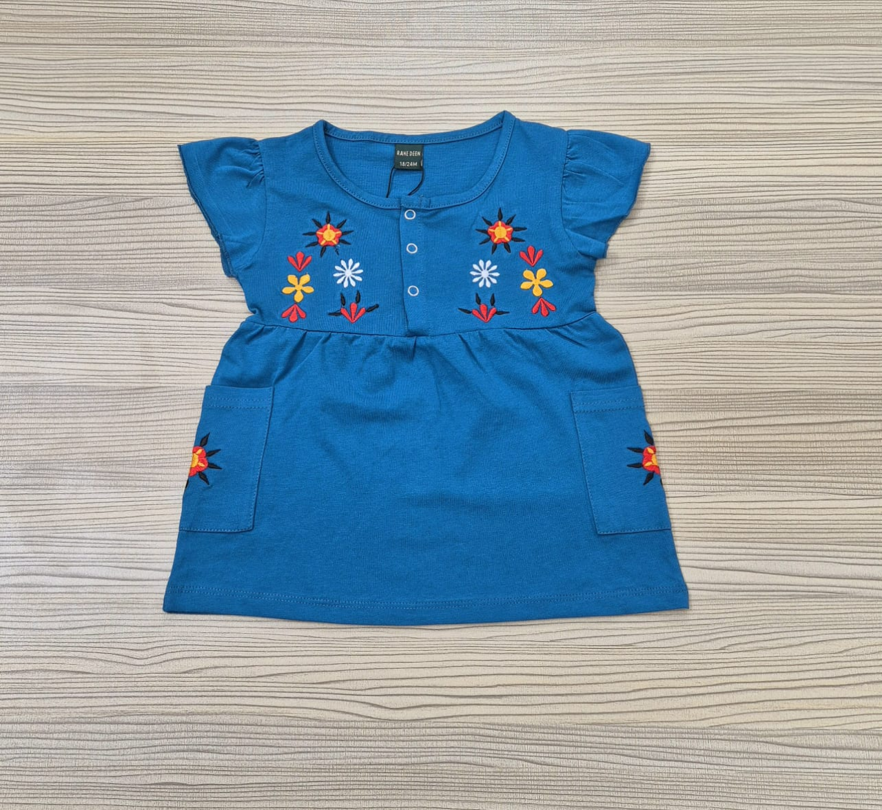 Buy Embroidered Soft Cotton Tops for Girls at Best Price In Bangladesh