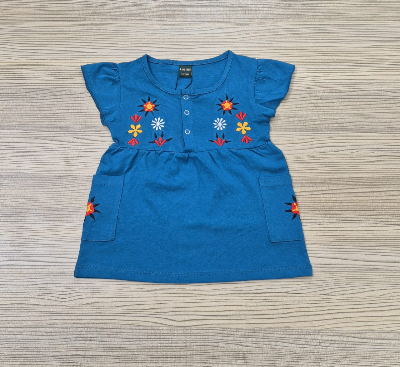 Buy Embroidered Soft Cotton Tops for Girls at Best Price In Bangladesh
