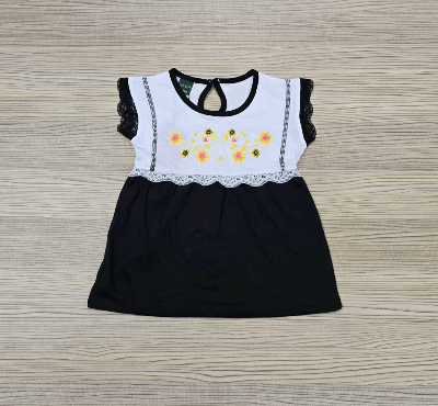 Buy Embroidered Soft Cotton Tops for Girls at Best Price In Bangladesh