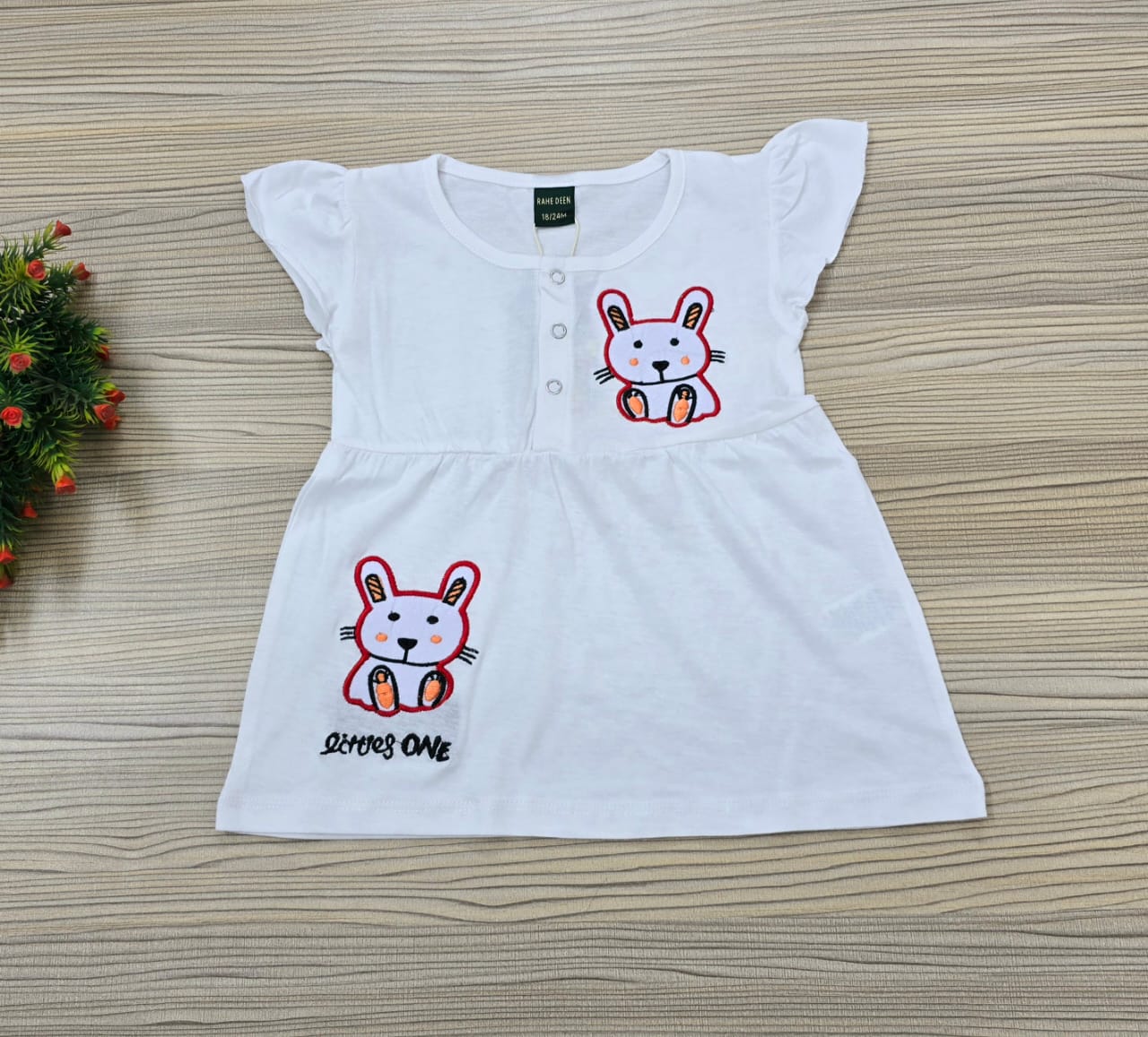 Buy Embroidered Soft Cotton Tops for Girls at Best Price In Bangladesh